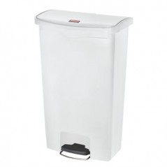 Contentor c/Pedal 68Litros Branco / Manutencao e Higiene / C