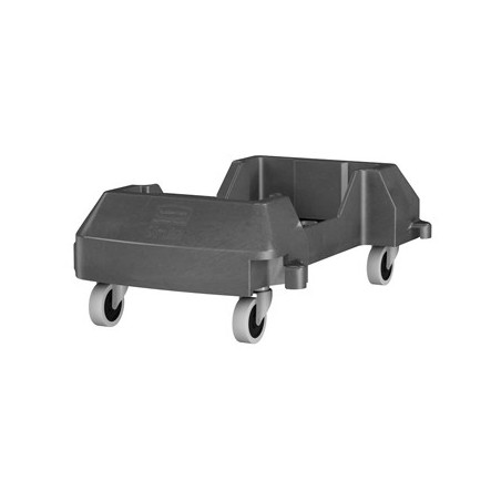 Plataforma Rolante SlimJim Resina Preto / Manutencao e Higie