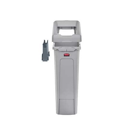 Kit Inicial de Estação de Reciclagem Slim Jim Cinza