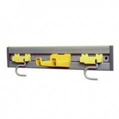 Organizador de armario para utensilios de Limpeza Cinzento /