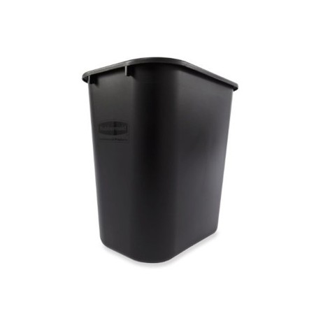 Papeleira Rectangular S/Tampa Basculante 26.6 Litros Preto /