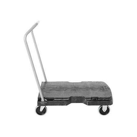 Plataforma Movel Triple Trolley 83x52cm capacid. 181Kg Preto