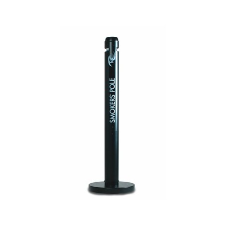 Cinzeiro Vertical Pole Preto