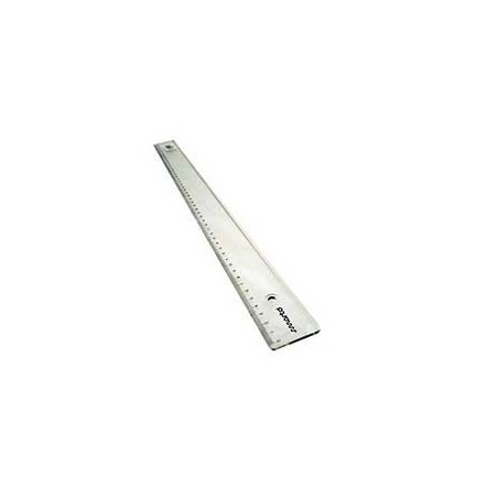 REGUA PLASTICO CRISTAL SMARTD 50CM