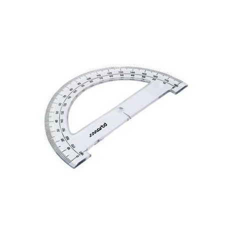 Transferidor Cristal Red SmartD 180º - 150mm - 1un