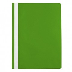 20un Classificador Plastico PP Capa Transparente Verde 1un /
