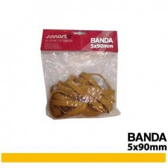 Elasticos 5x90mm (Banda) 100gr / Escritorio e Papelaria / Ba
