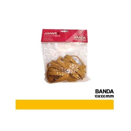 Elasticos 10x100mm (Banda) 100gr / Escritorio e Papelaria /