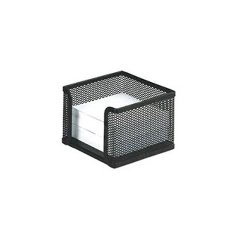 Porta Blocos de notas em rede metálica Preto