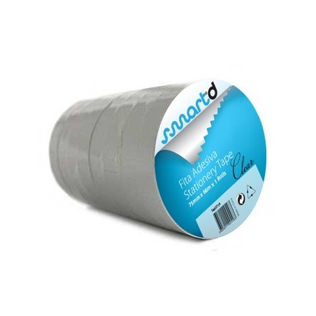 6un Fita Adesiva PPL Clear 75mmx66mts- 1unid / Manutencao e