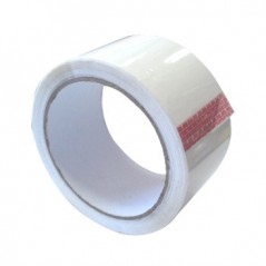 6un Fita Adesiva PPL Branco 50mmx66mts- 1unid / Manutencao e