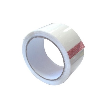 6un Fita Adesiva PPL Branco 50mmx66mts- 1unid / Manutencao e