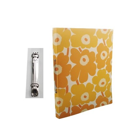 Pasta Arquivo Marimekko 2 Argolas R 13mm L20mm Amarelo 1un /