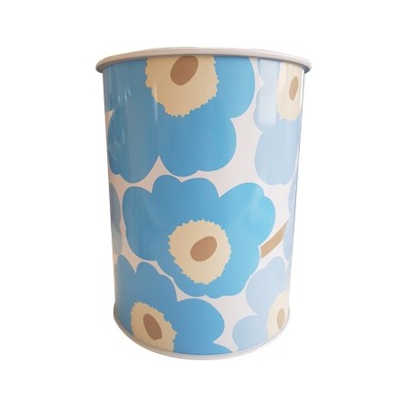 Papeleira Metal 15 Litros Marimekko Azul / Manutencao e Higi