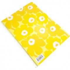 Caderno Espiral A4 Marimekko Quadriculado Amarelo -1un / Pap