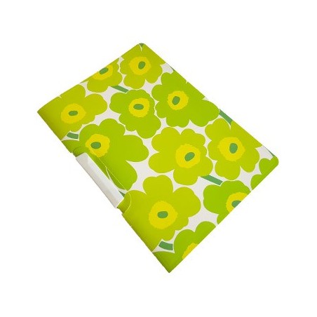Dossier Plast c/Clip Marimekko 325x245mm Verde-1un / Arquivo