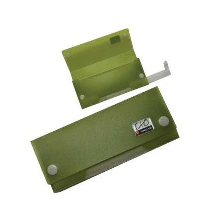 Estojo Plastico Smead c/compartimento inferior Amarelo Limao