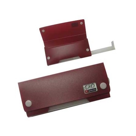 Estojo Plastico Smead c/compartimento inferior Vermelho / Es