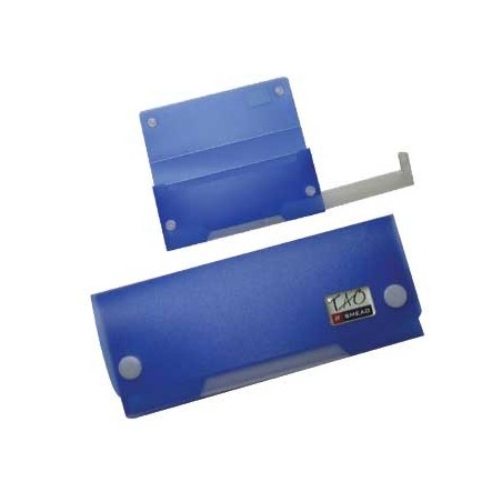 Estojo Plastico Smead c/compartimento inferior Azul / Escola