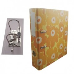 Pasta Arquivo Marimekko 2 Argolas D 41mm L57mm Amarelo 1un /