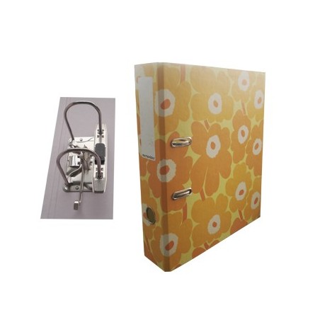 Pasta Arquivo Marimekko 2 Argolas D 41mm L57mm Amarelo 1un /