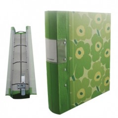 Pasta Arquivo Marimekko 4 Argolas R 47mm L53mm Verde 1un / A