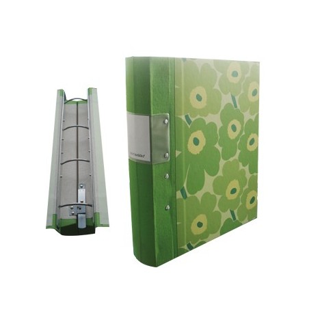 Pasta Arquivo Marimekko 4 Argolas R 47mm L53mm Verde 1un / A