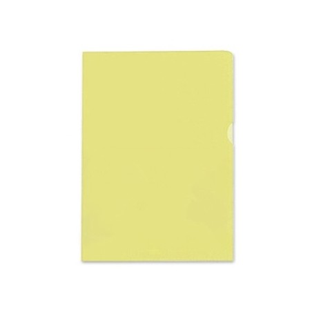Bolsa Plastico em L A4 Transl Amarelo (90microns) Pack100un