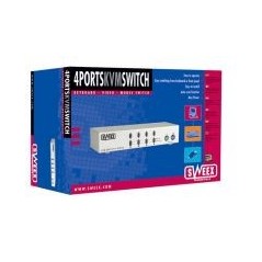 Switch Sweex com 2 Portas KVM (Teclado/Rato/Monitor) / Infor