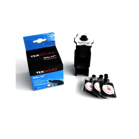 Refill Kit p/HP Nº300/Nº301/Nº901 Preto / Tinteiros Toners e