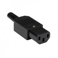 Ficha AC fêmea 10A tipo UPS / Cabos e Baterias / Electricida