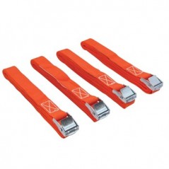 Correias de estivação 25mm x 3,6m - 200Kg - 4un / Proteção S