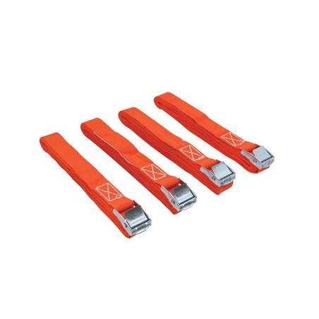 Correias de estivação 25mm x 3,6m - 200Kg - 4un / Proteção S