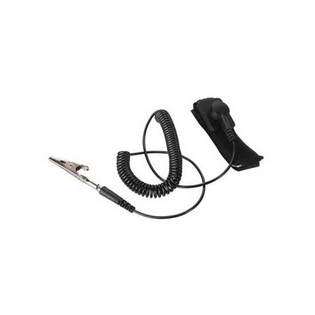 VELLEMAN Pulseira antiestatica preta Instrumentacao e Ferram