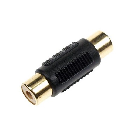 Acoplador 1x RCA Femea para 1x RCA femea / Cabos e Baterias