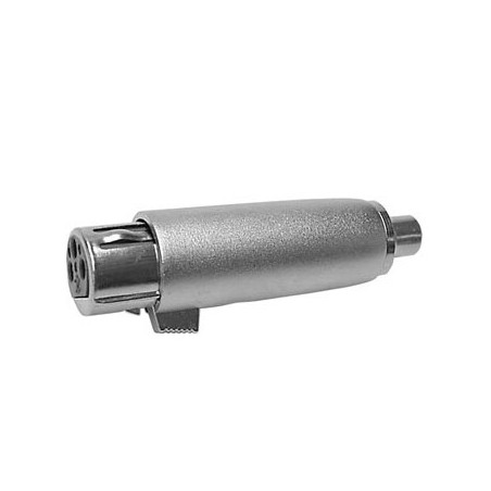 Adaptador XLR 3P fêmea/ RCA fêmea / Cabos e Baterias / Cabos
