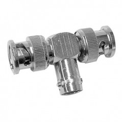 5un Adaptador BNC em T femea / 2x BNC macho / Cabos e Bateri