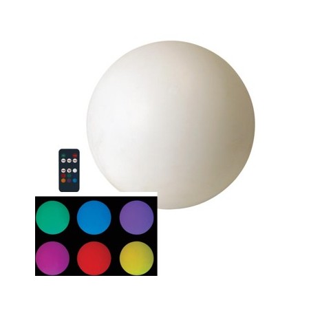 Bola LED RGB recarregável Ø60cm à prova de àgua (IP68) / Gad