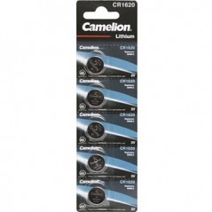 Pilha Lithium 1620 3,0V 60mAh 5un/blister / Cabos e Baterias