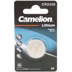 Pilhas de LITHIUM 2430 3.0V-280mAh-1un/blis / Cabos e Bateri