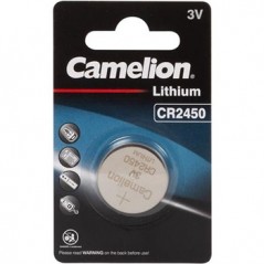 Pilha Lithium 2450 3,0V 560mAh 1un/blister / Cabos e Bateria