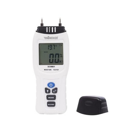 Medidor de humidade digital com termometro