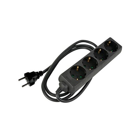 Bloco 4 Tomadas Cabo 1,5mts Manga Retrátil