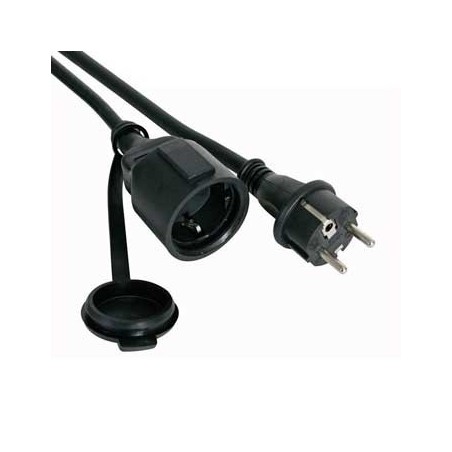 Extensao electrica de cabo em borracha de 3x1,5mm , 10 mt
