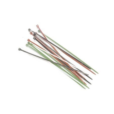 Abracadeira plastica (A x B) 160mmx2,5 - Cores Sotidas-100un