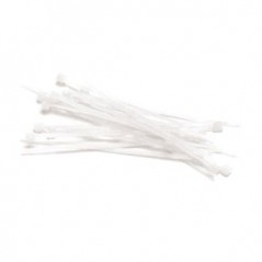 Abracadeira plastica (A x B) 300mmx4.8 Branco - 100uni / Cab