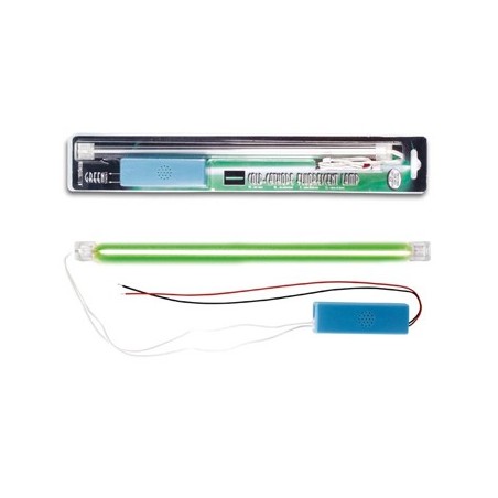 Lampada fluorescente de catodo frio, cor verde + fonte de al