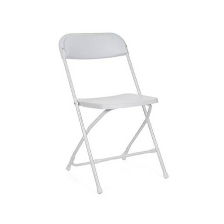 Cadeira Dobrável Plástica Branco