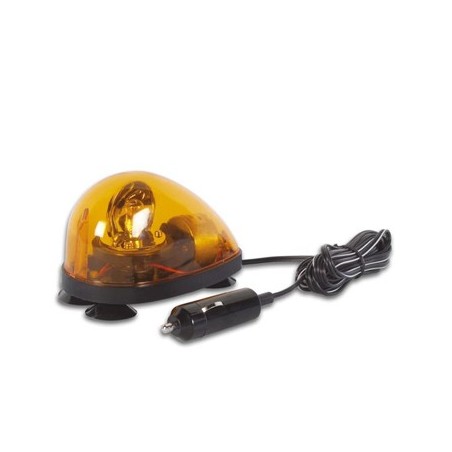Luz rotativa de sinalizacao de emergencia para auto - Amber