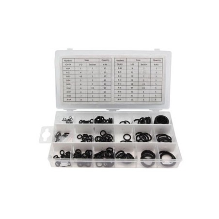 Conjunto de O-rings em borracha 225un / Instrumentacao e Fer